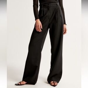 Abercrombie A&F Sloane Tailored Wide leg pant
